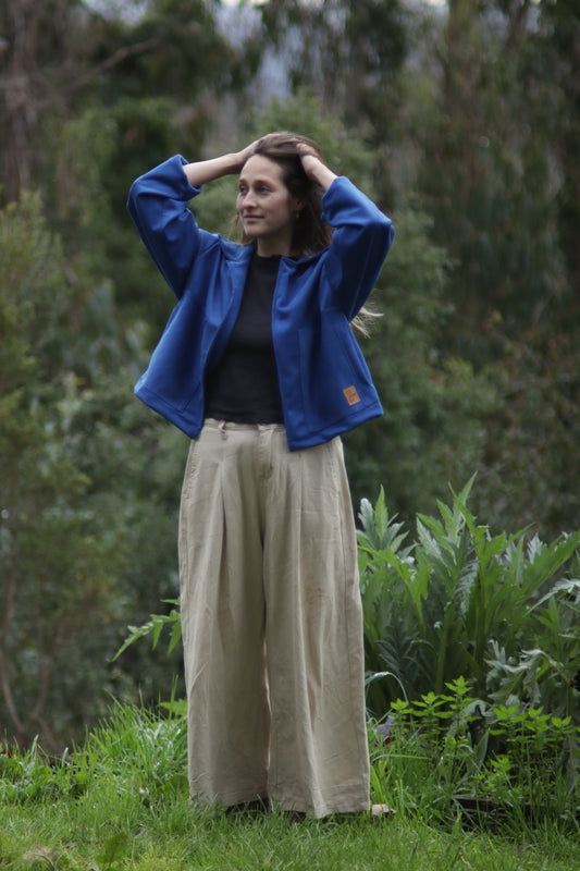 Chaqueta Azul