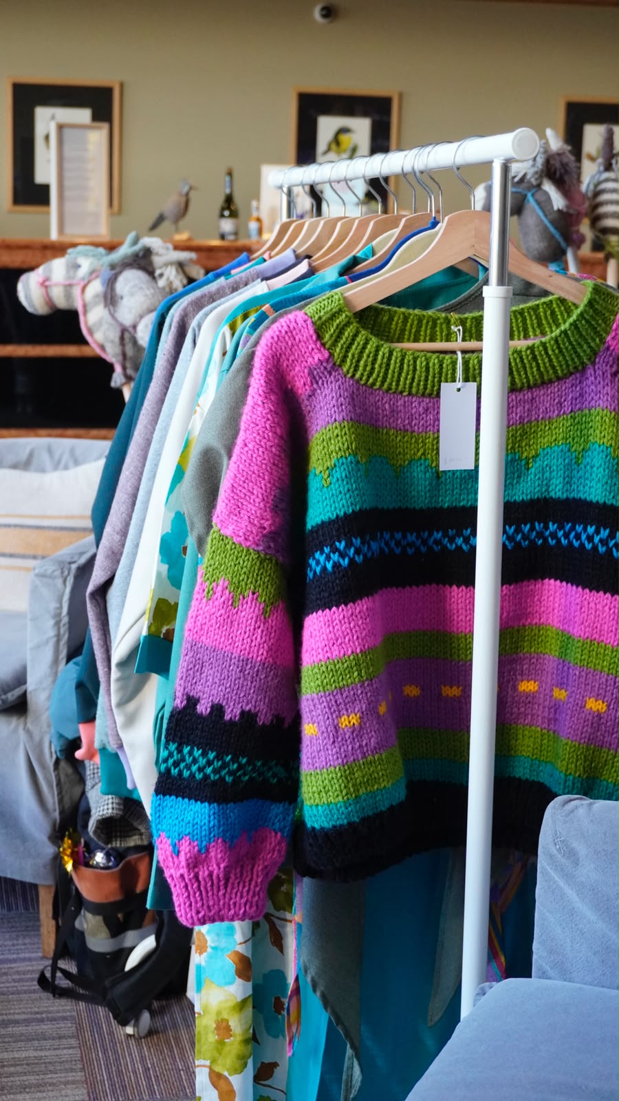 Chaleco Franjas y Colores