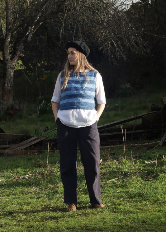 Chaleco Azul/Celeste