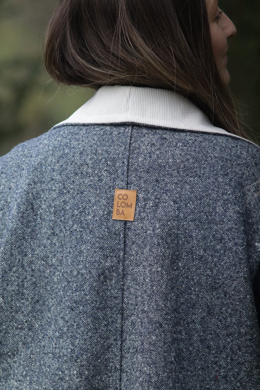 Chaqueta Azul/Blanco