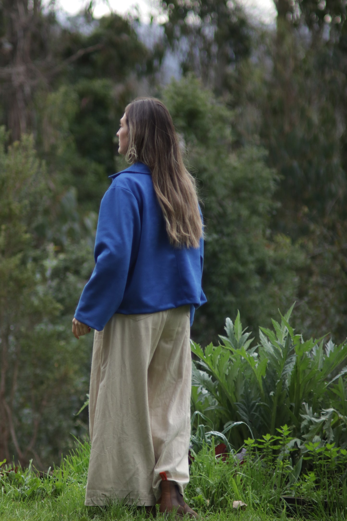 Chaqueta Azul