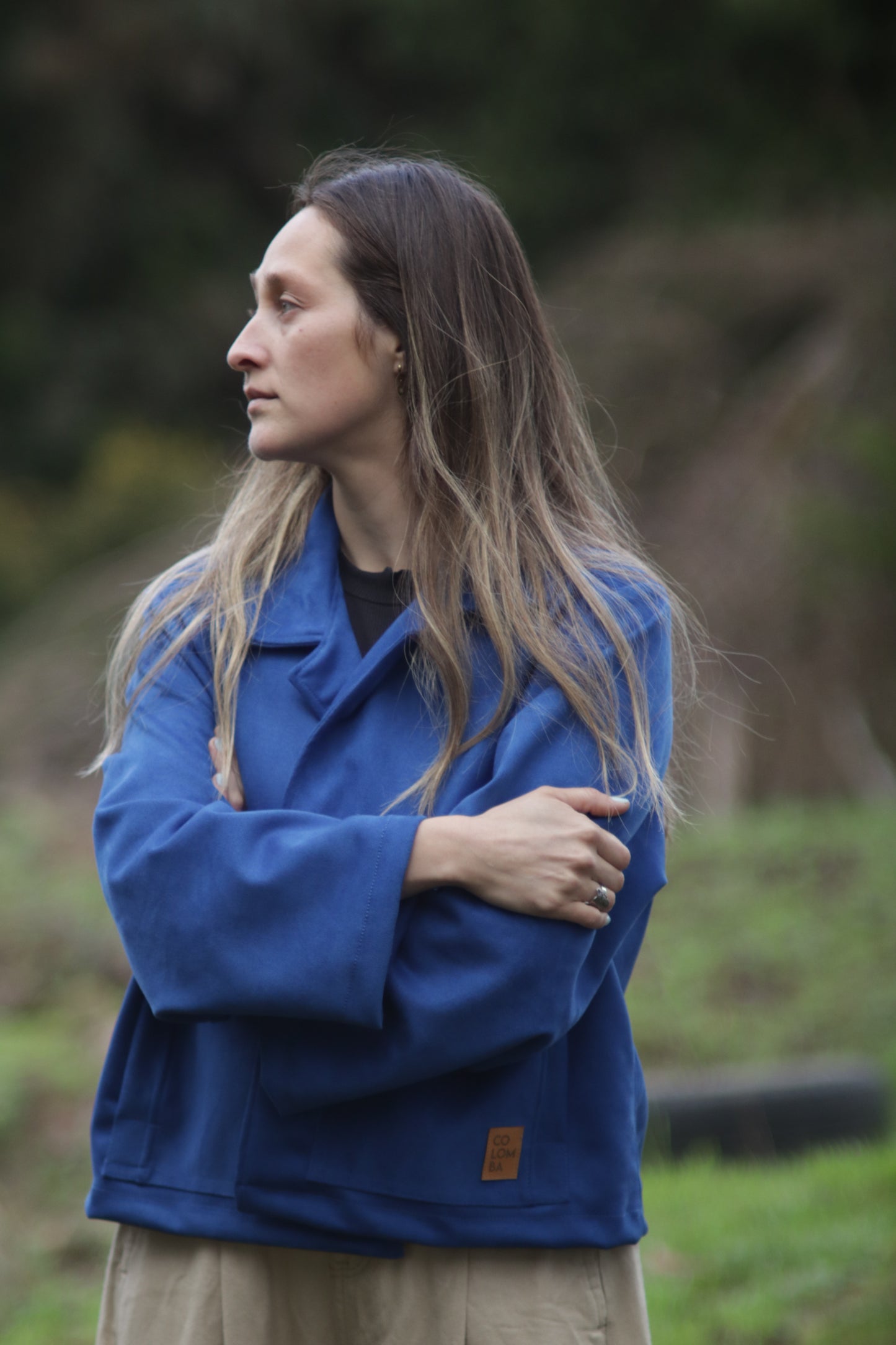 Chaqueta Azul